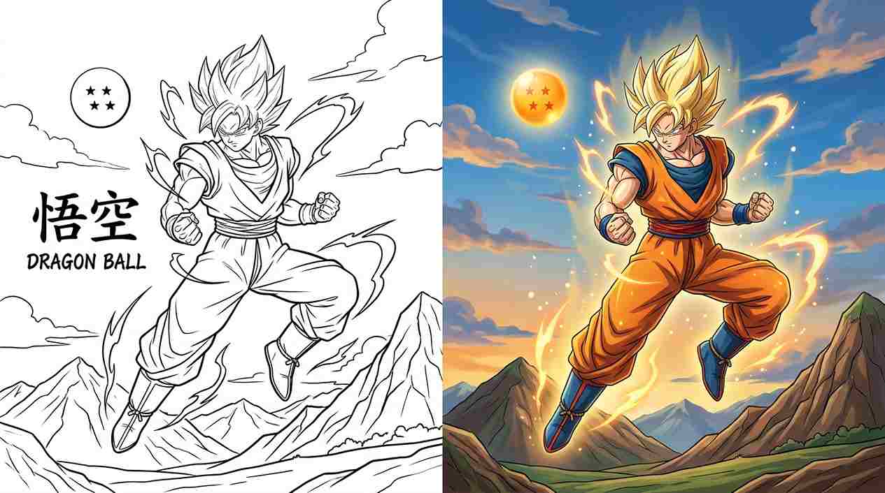 Dragon Ball Coloring Pages