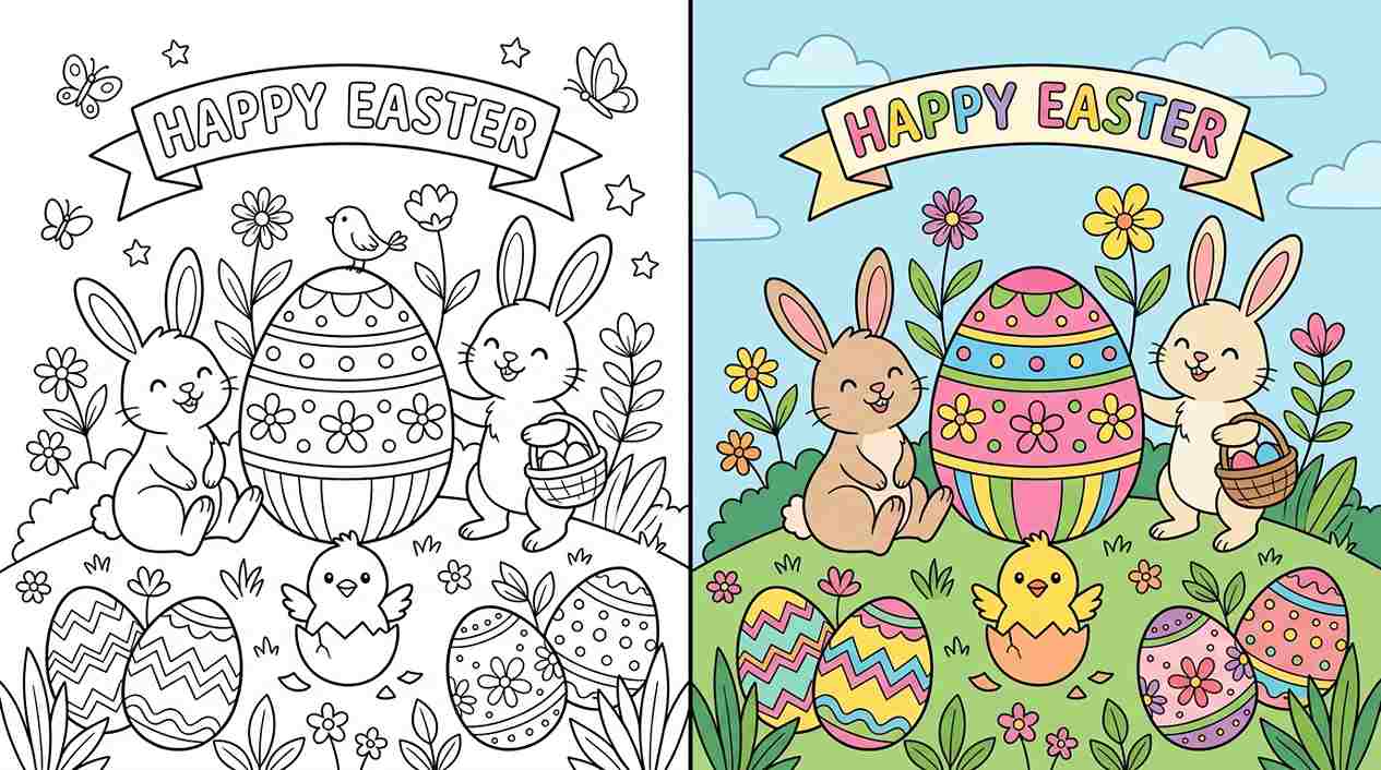 Easter Coloring Pages
