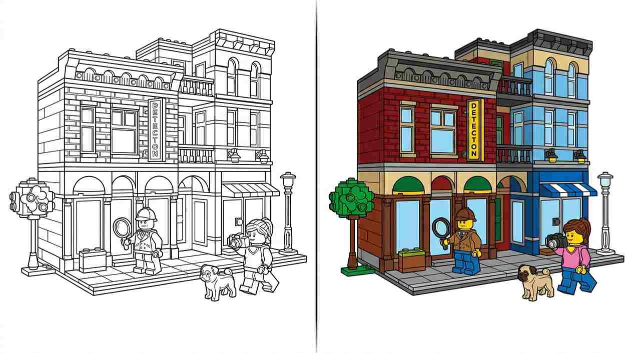 LEGO Coloring Pages