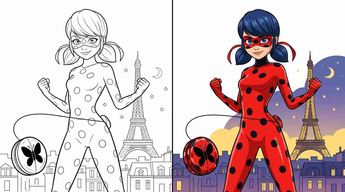 Miraculous Ladybug Coloring Pages