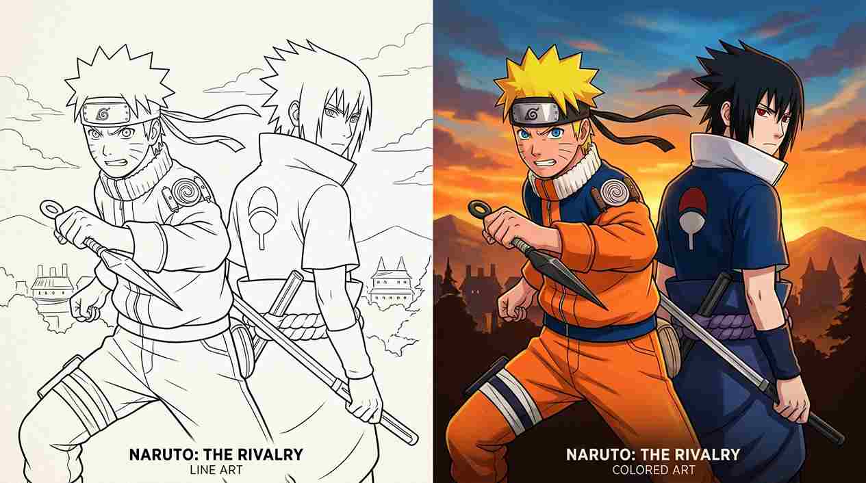 Naruto Coloring Pages