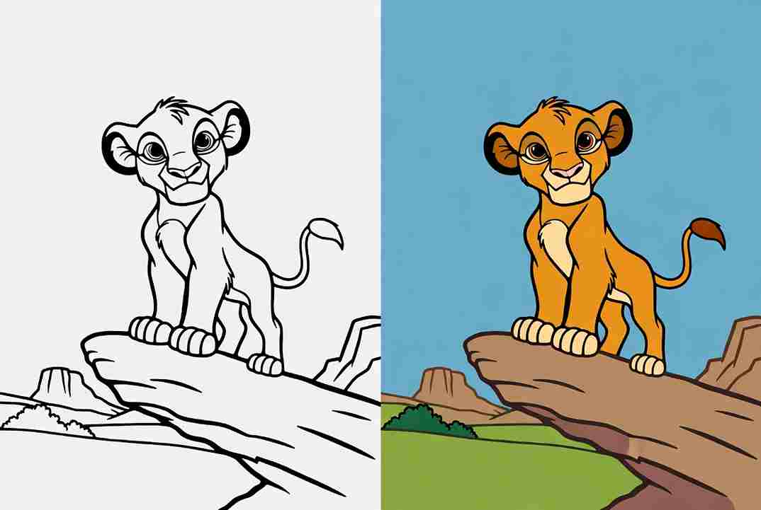 The Lion King Coloring Pages