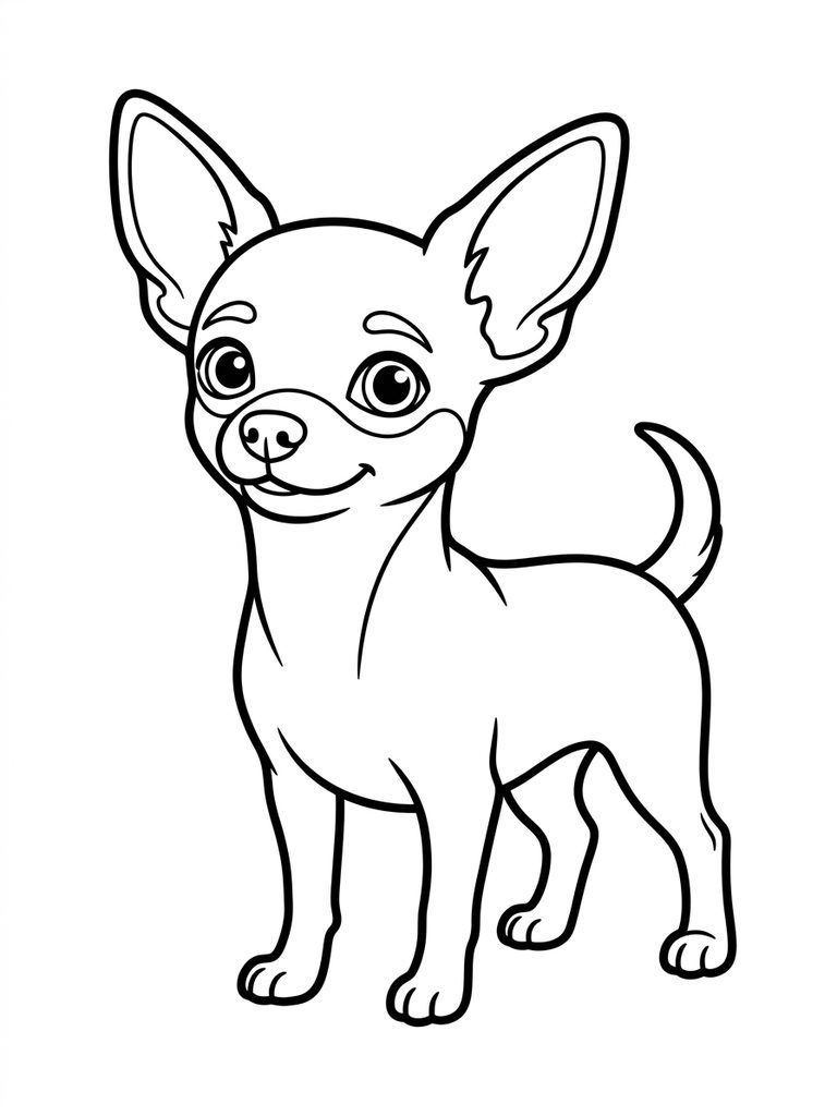Chihuahua Coloring Pages