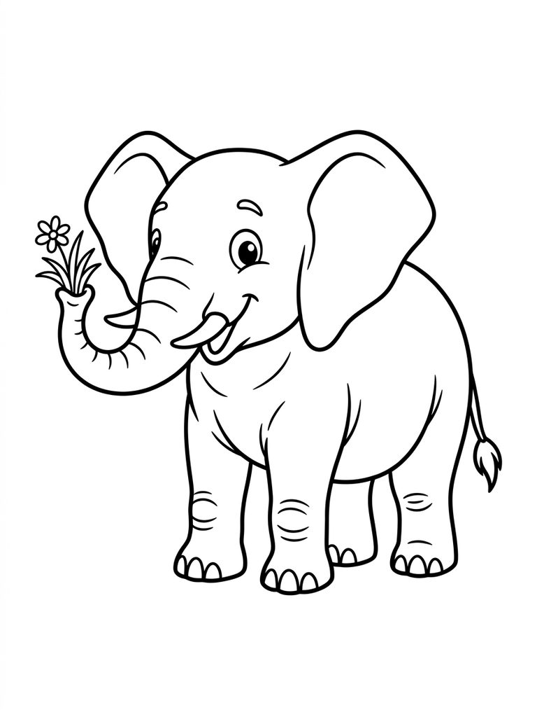 Dumbo Elephant Coloring Pages / African Elephant Coloring Pages Coloring Page